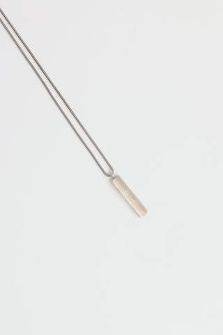 Tiffany & Co. 2001 Sterling Silver 1837 Bar Necklace