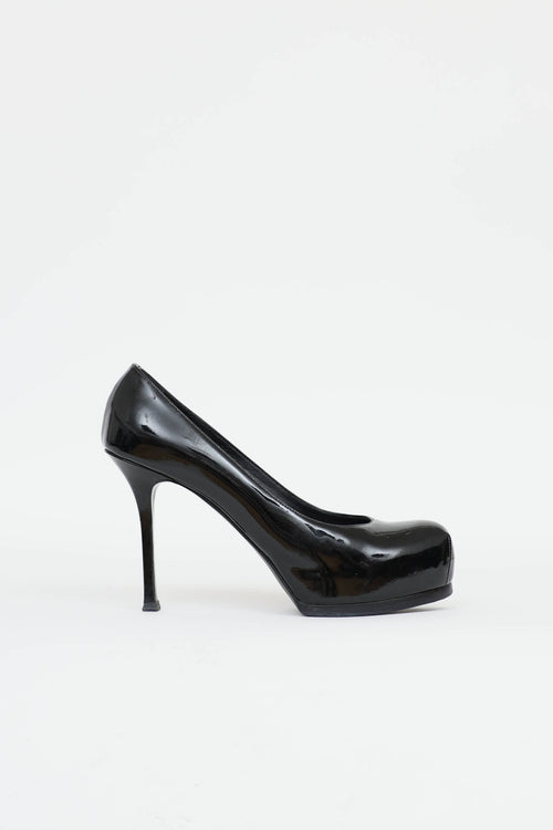Saint Laurent Patent Tribtoo Pump