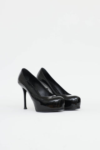 Saint Laurent Patent Tribtoo Pump