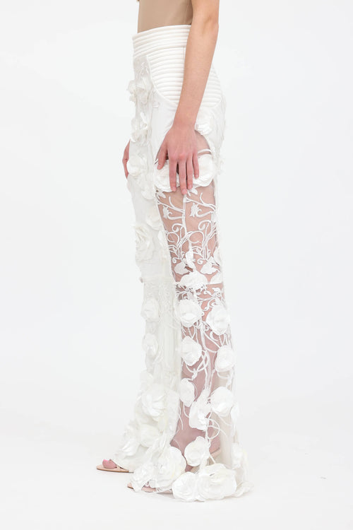 Zhivago Floral Laced Verdit Pants