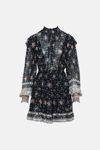 Ulla Johnson Floral Ruffle Dress