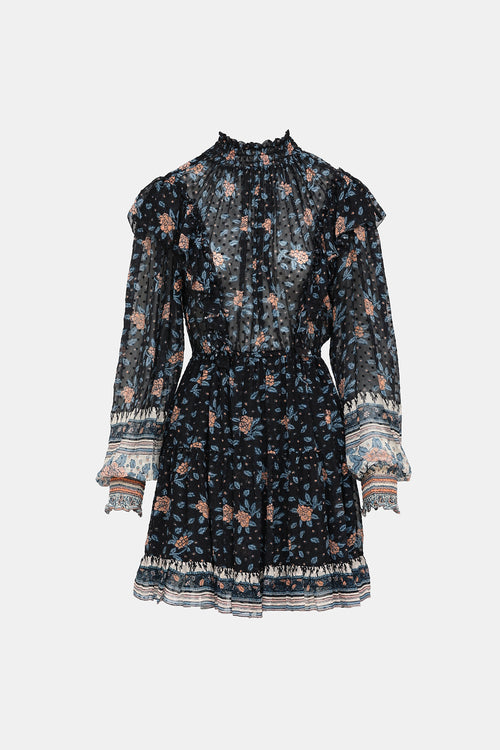 Ulla Johnson Floral Ruffle Dress