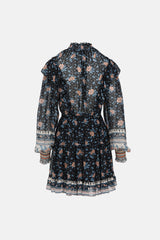 Ulla Johnson Floral Ruffle Dress