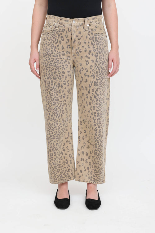 Citizens of Humanity Printed Barrel Jeans