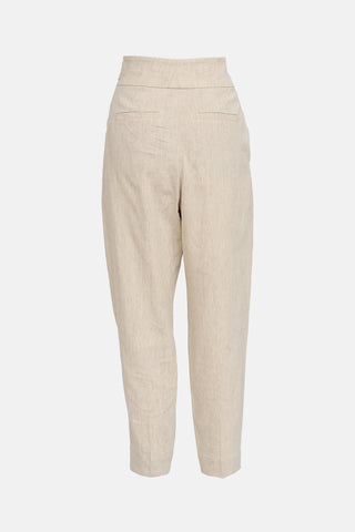 Linen Belted Pants