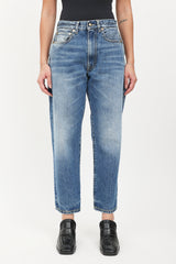R13 Double Pocket Boyfriend Jeans