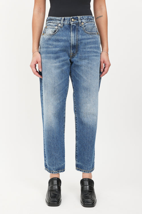 R13 Double Pocket Boyfriend Jeans