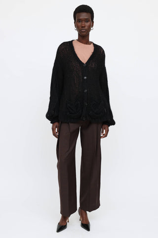 Loewe Knit Logo Cardigan