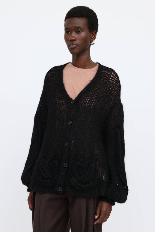 Loewe Knit Logo Cardigan
