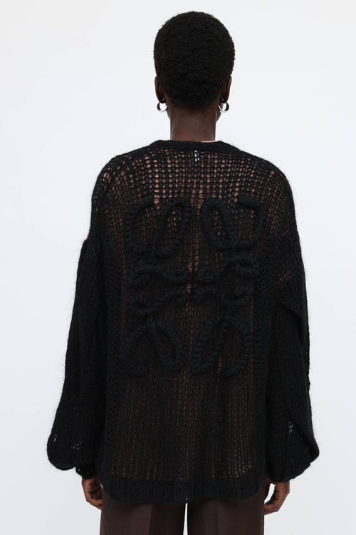 Loewe Knit Logo Cardigan
