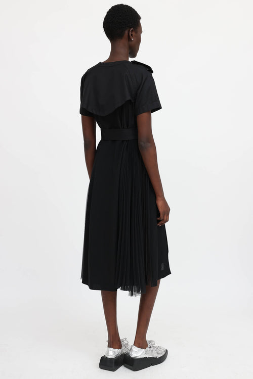 Sacai Sheer Panel Dress