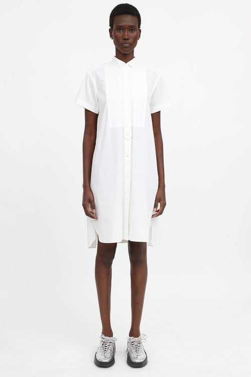 Sacai Panel Shirt Dress