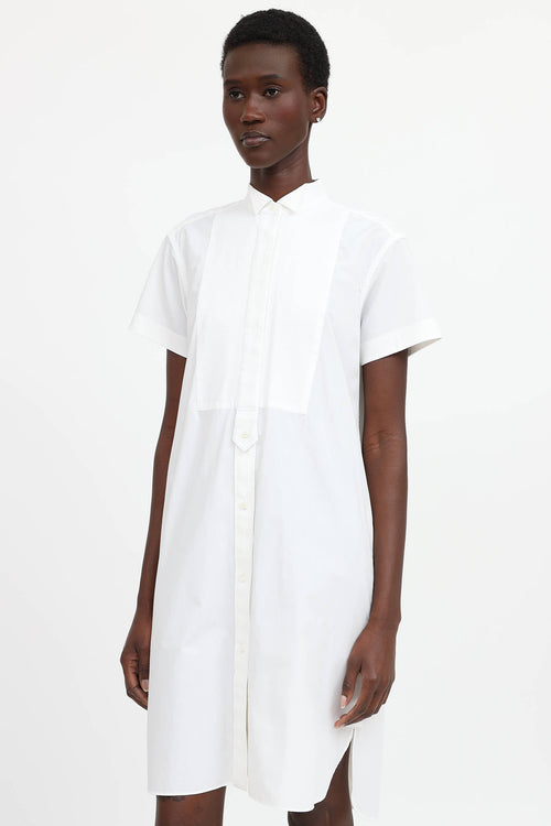 Sacai Panel Shirt Dress