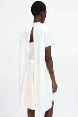 Sacai Panel Shirt Dress