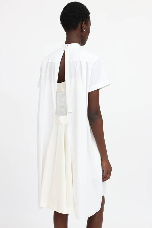 Sacai Panel Shirt Dress