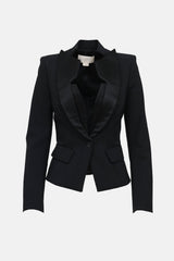 Antonio Berardi Satin Lapel Blazer