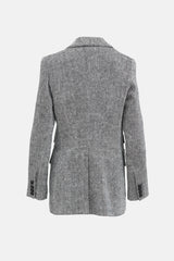 Smythe Linen Double Pocket Blazer