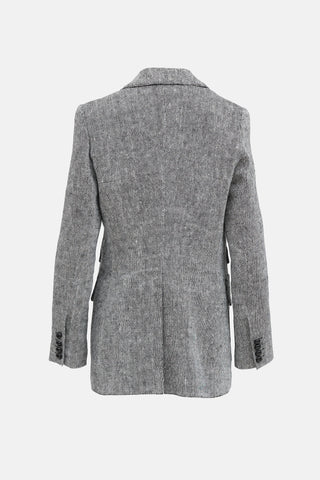 Smythe Linen Double Pocket Blazer