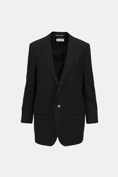 Saint Laurent Woven Star Blazer