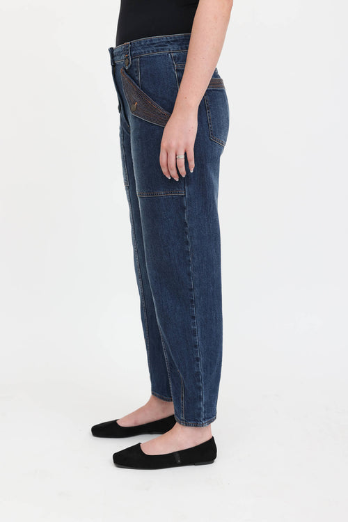 Ulla Johnson Waverly Barrel Jeans