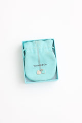 Tiffany & Co. Double Heart Tag Necklace