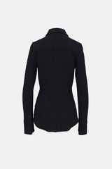 Alexander Wang Logo Textured Button Up Shirt
