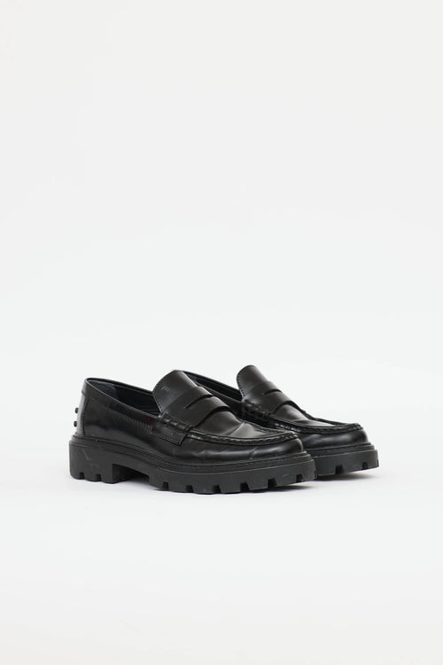 Tod's Leather Penny Loafer