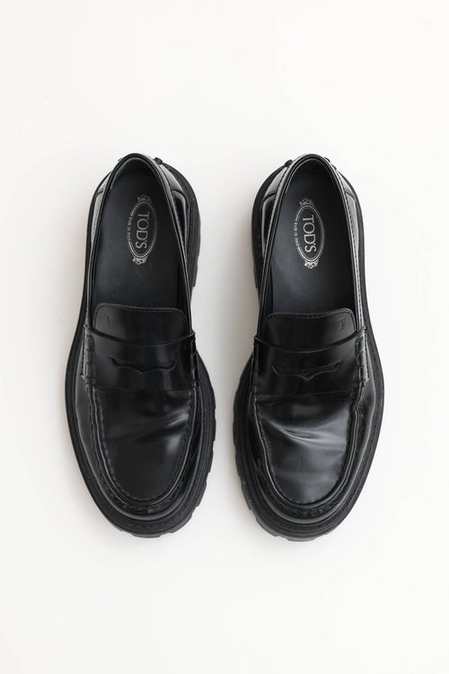 Tod's Leather Penny Loafer