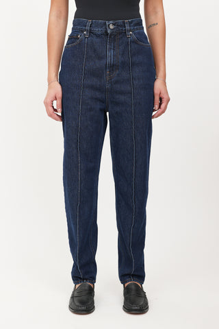 Toteme Front Seam Tapered Jeans