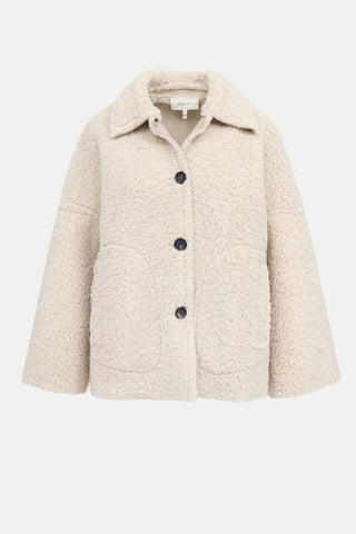 The Great Faux Shearling Car Coat