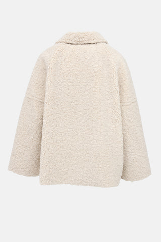 The Great Faux Shearling Car Coat