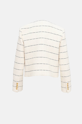 Nili Lotan Striped Paige Jacket