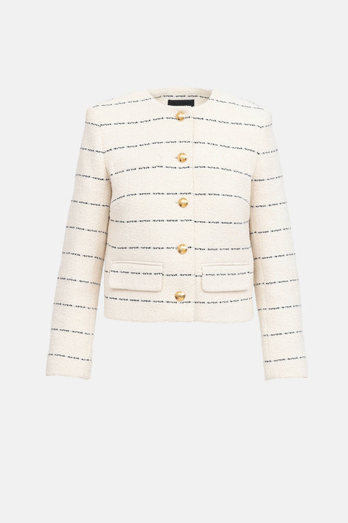 Nili Lotan Striped Paige Jacket