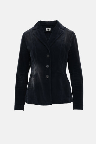 Dior Distressed Corduroy Blazer
