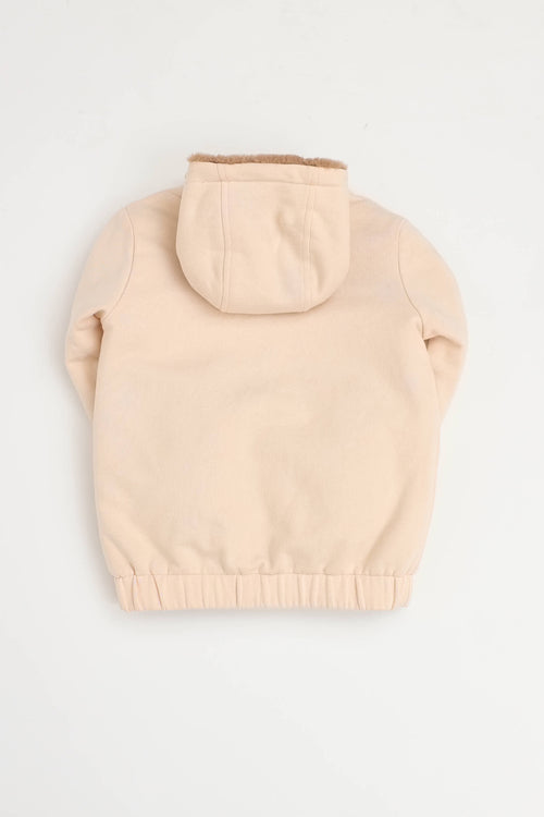 Chloé Reversible Faux Fur Hoodie