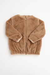 Chloé Reversible Faux Fur Hoodie
