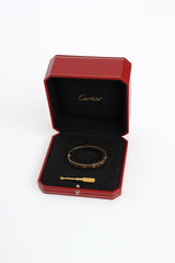 Cartier 18K Yellow Gold Classic Love Bracelet