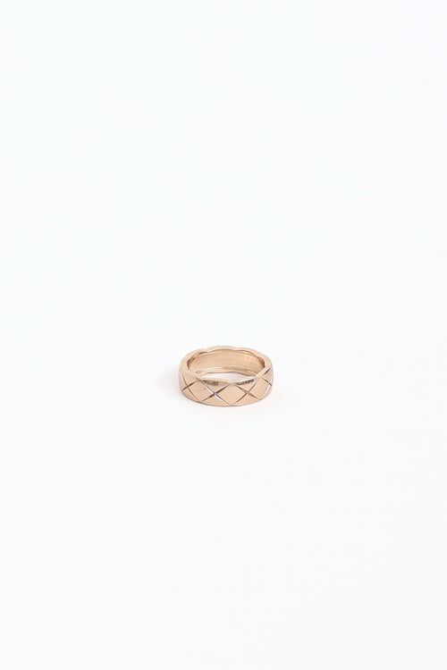 Chanel Gold & Diamond Coco Crush Ring