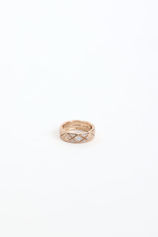 Chanel Gold & Diamond Coco Crush Ring
