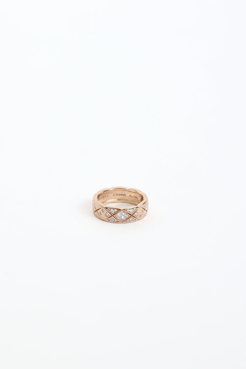 Chanel Gold & Diamond Coco Crush Ring