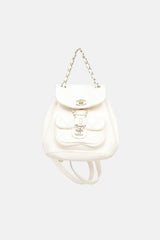 Chanel Quilted Duma Backpack Bag