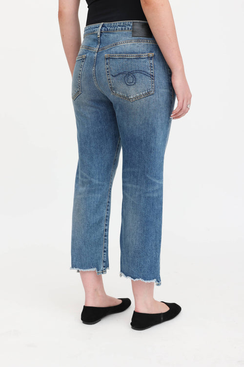 R13 Boy Straight Jeans