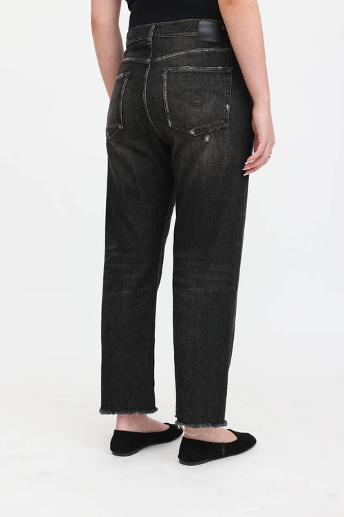 R13 Distressed Boyfriend Jeans