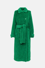 Stand Studio Towa Faux Fur Trench Coat