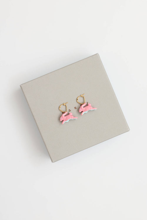 Rabbit Dangle Earrings