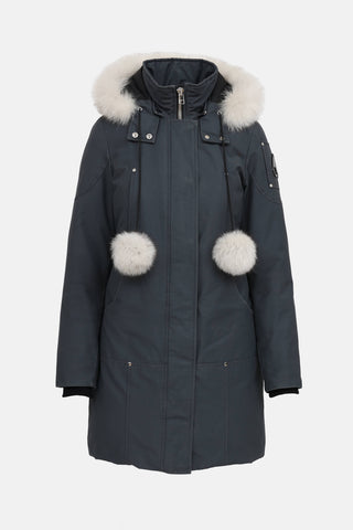 Moose Knuckles Stirling Fur Trim Parka