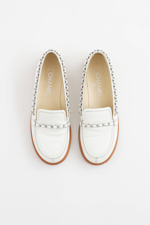Chanel Cruise 2010 Patent Chain Loafer