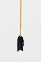 Saint Laurent Chevron Cassandre Wallet On Chain