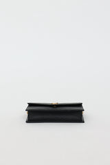Saint Laurent Chevron Cassandre Wallet On Chain