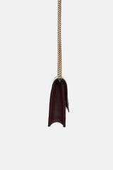 Saint Laurent Patent Cassandre Wallet On Chain Bag